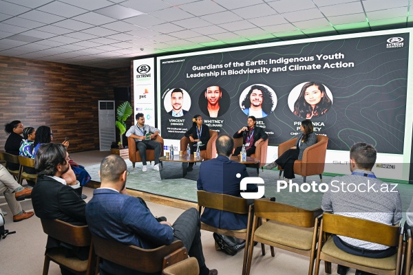 “Yerin Qəyyumları: Biomüxtəliflik və İqlim Fəaliyyətində Yerli Gənclərin Liderliyi” mövzusunda panel müzakirəsi