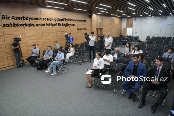 6-cı "Yerli şirkətlərin tanıtım sərgisi"nə həsr olunmuş mətbuat konfransı