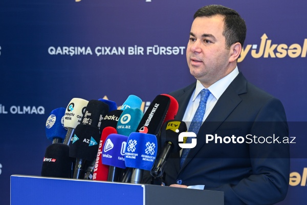 Fərhad Hacıyev - “Yüksəliş” müsabiqəsinin mətbuat konfransında