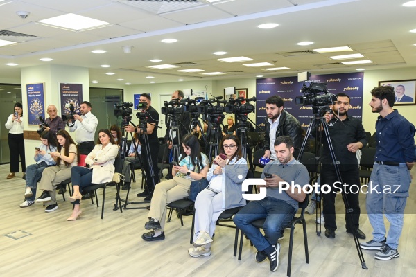 “Yüksəliş” müsabiqəsi tərəfindən keçirilən mətbuat konfransı