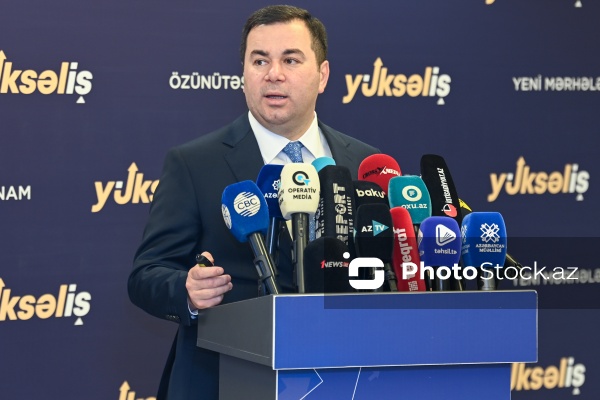 Fərhad Hacıyev - “Yüksəliş” müsabiqəsinin mətbuat konfransında