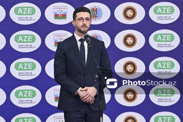 Pərvin Piriyev - Güləş üzrə Azərbaycan çempionatının açılış mərasimində