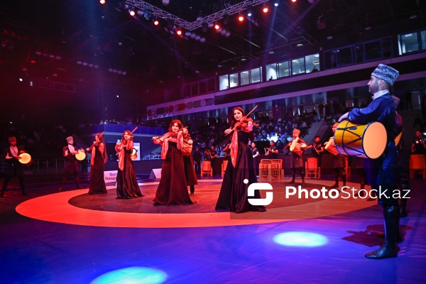 Yunan-Roma və sərbəst güləş üzrə Azərbaycan çempionatının açılış mərasimi