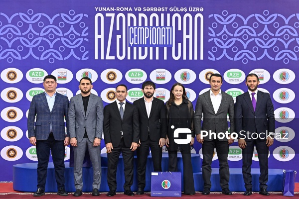 Yunan-Roma və sərbəst güləş üzrə Azərbaycan çempionatının açılış mərasimi