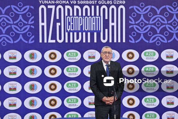 Çingiz Hüseynzadə - Güləş üzrə Azərbaycan çempionatının açılış mərasimində