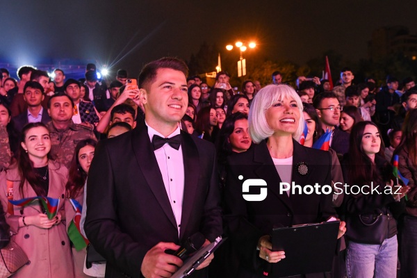Zəfər Günü münasibətilə Bakıda keçirilən konsert və atəşfəşanlıq