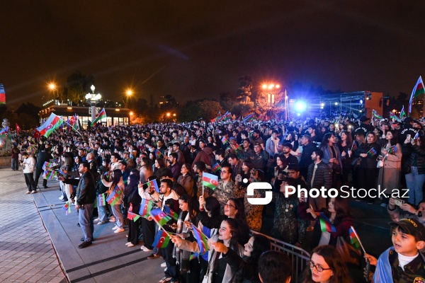Zəfər Günü münasibətilə Bakıda keçirilən konsert və atəşfəşanlıq