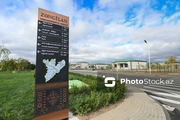 Zəngilan şəhərinə, Ağalı və Məmmədbəyli kəndlərinə təşkil olunan mediatur